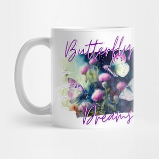 Pink Butterfly Dreams Mug